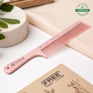 Framar Pink Soft Grip Comb
